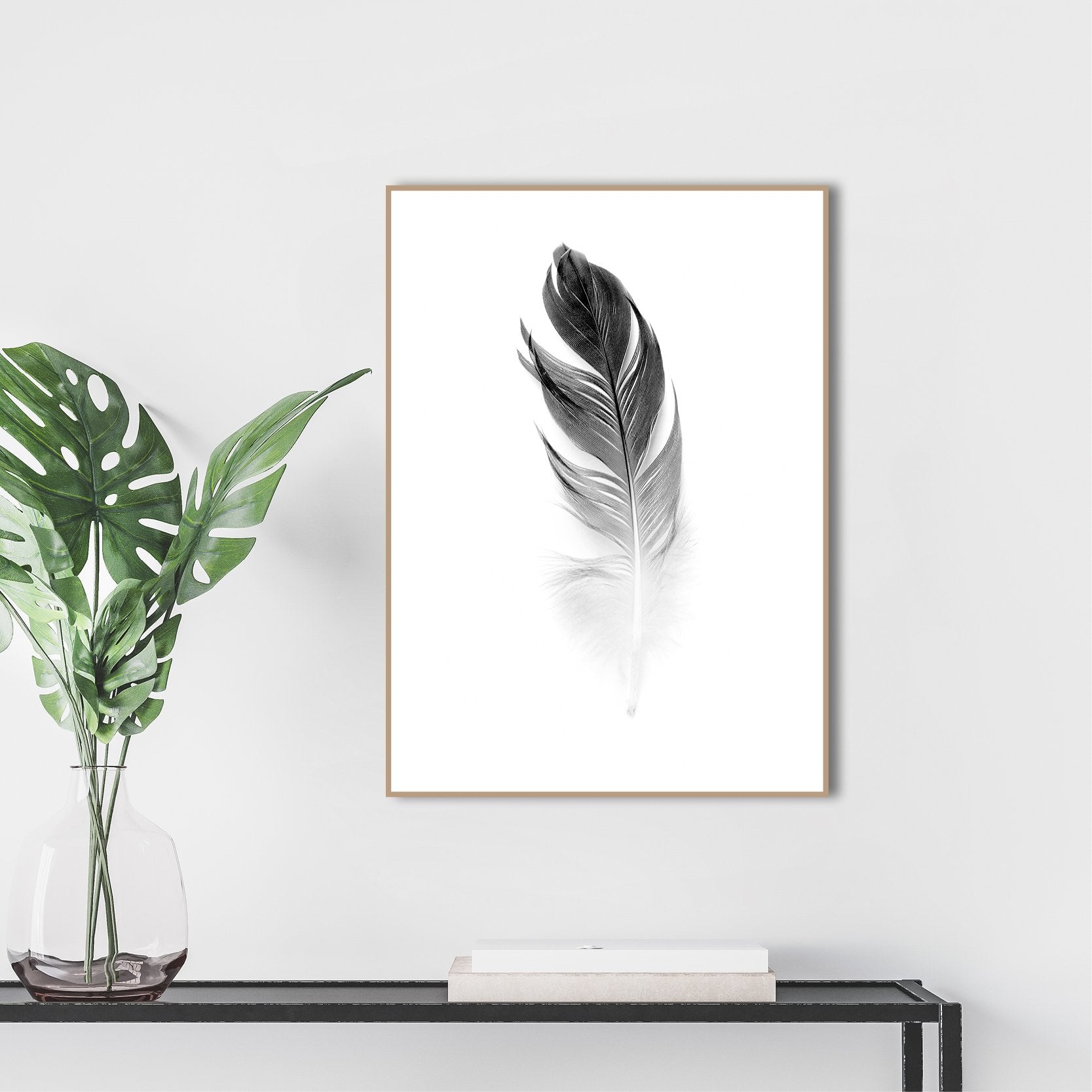 Soft Feather | FRAMED PRINT