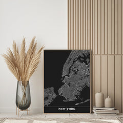 New York black | FRAMED PRINT