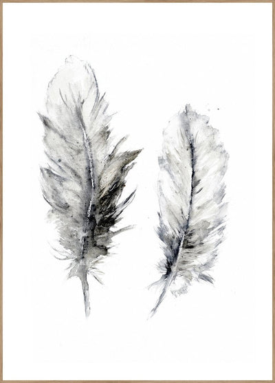Cozy Feathers 3 | FRAMED PRINT