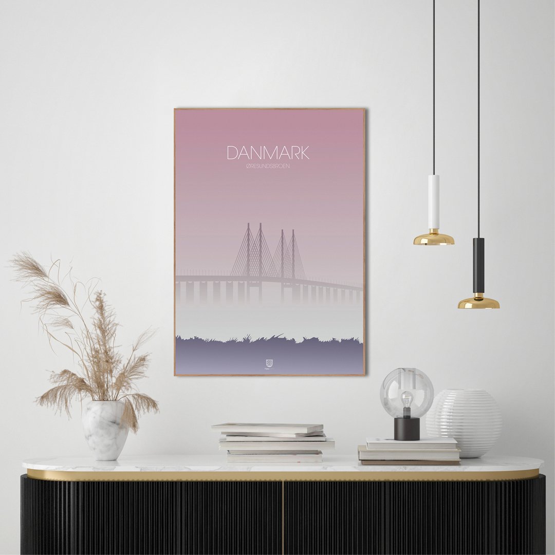 Danmark øresund | FRAMED PRINT