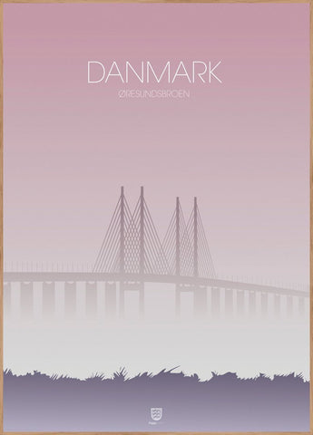 Danmark øresund | FRAMED PRINT