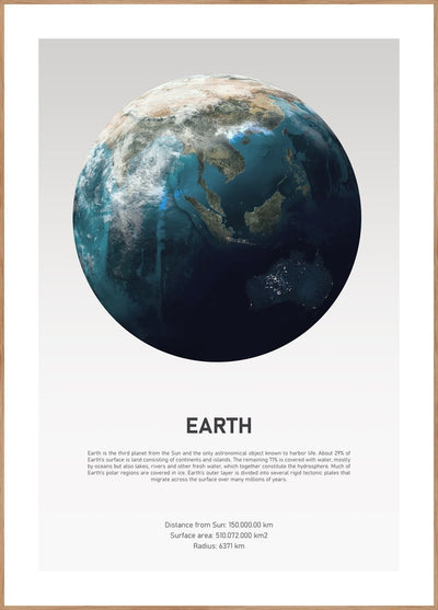 Earth Light | FRAMED PRINT