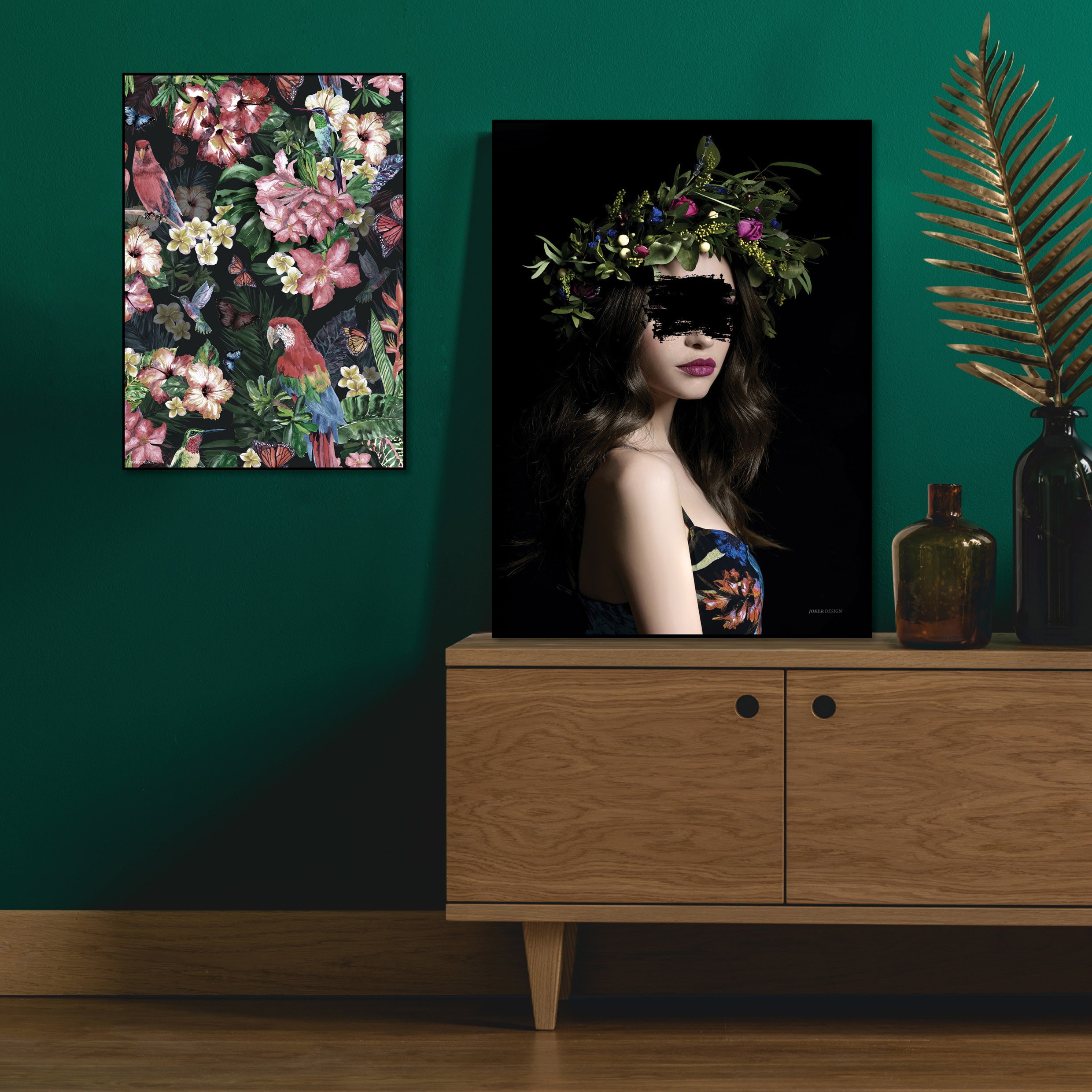 Flower Girl | FRAMED PRINT