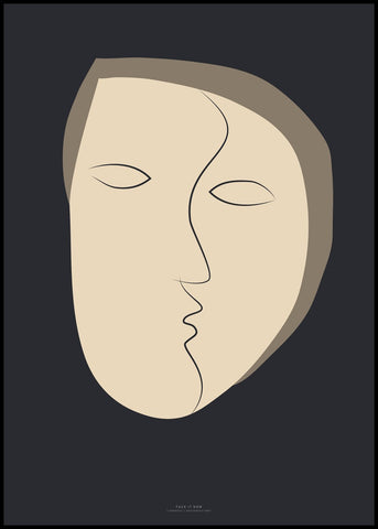 Face It 1 | FRAMED PRINT