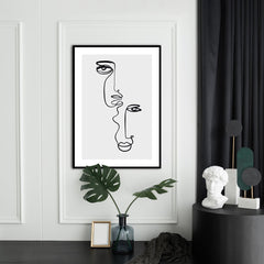 Faces 2 | FRAMED PRINT