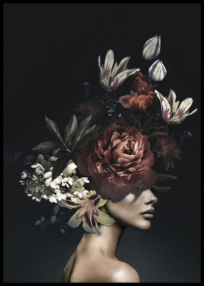 Floral Diva 2 | FRAMED PRINT