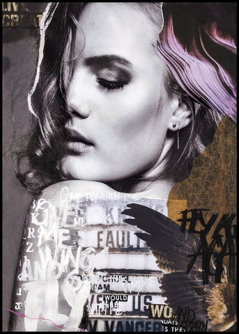 Fly again | FRAMED PRINT