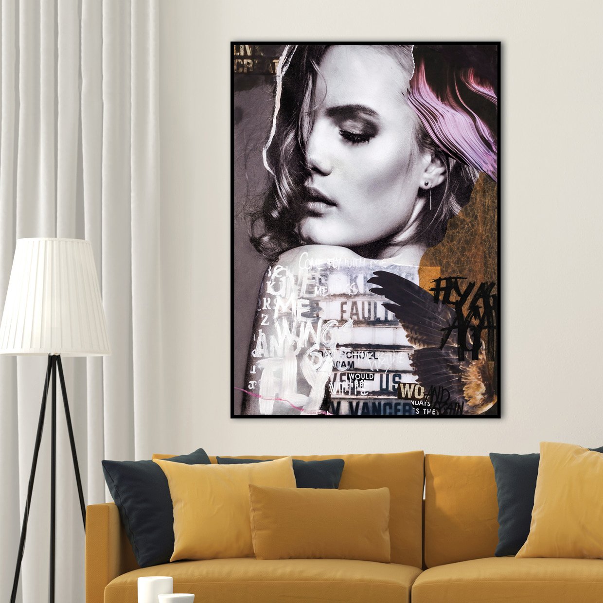 Fly again | FRAMED PRINT