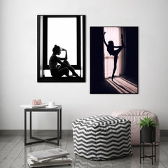 Focus of the ballerina | FRAMED PRINT