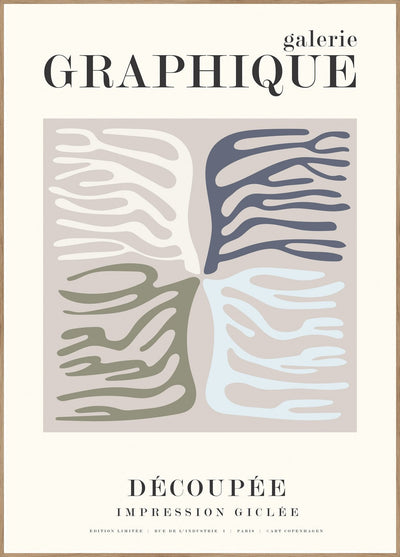 Graphique-4 | FRAMED PRINT