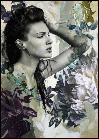 Green Garden 3 | FRAMED PRINT