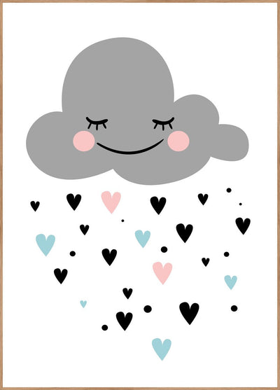 Happy Cloud | FRAMED PRINT