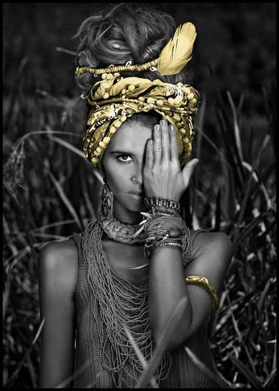 In the Bush gold | FRAMED PRINT