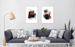 Square Garden 1 | FRAMED PRINT