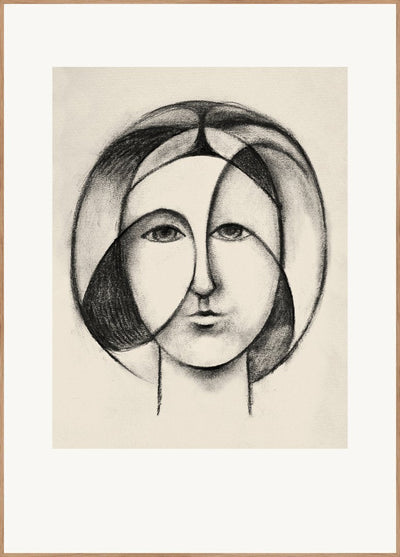 Lady lay | FRAMED PRINT