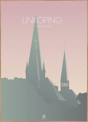 Linkoping Domkyrkan | FRAMED PRINT