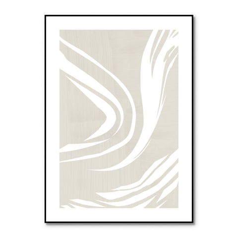 Lino Cut 3 | FRAMED PRINT