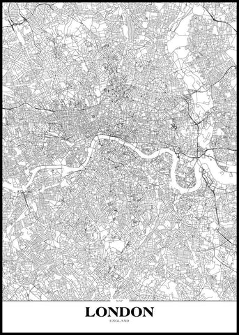 Map London | FRAMED PRINT