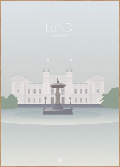 Lund Universitet | FRAMED PRINT