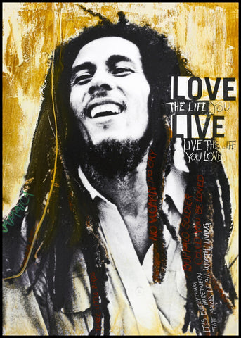 Marley by artist | FRAMED PRINT