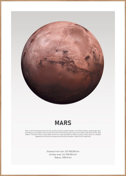 Mars Light | FRAMED PRINT