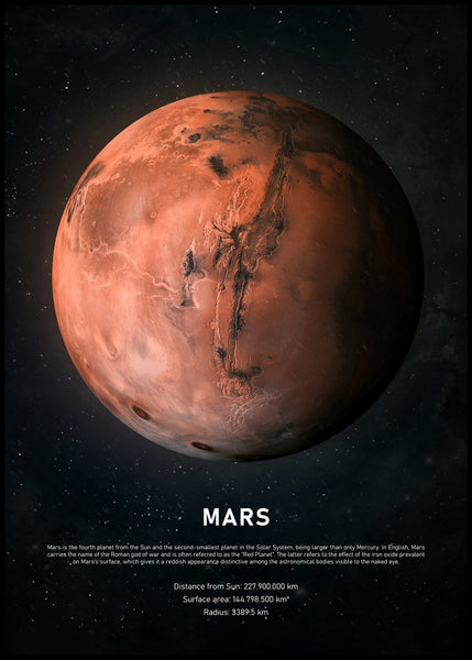 Mars | FRAMED PRINT