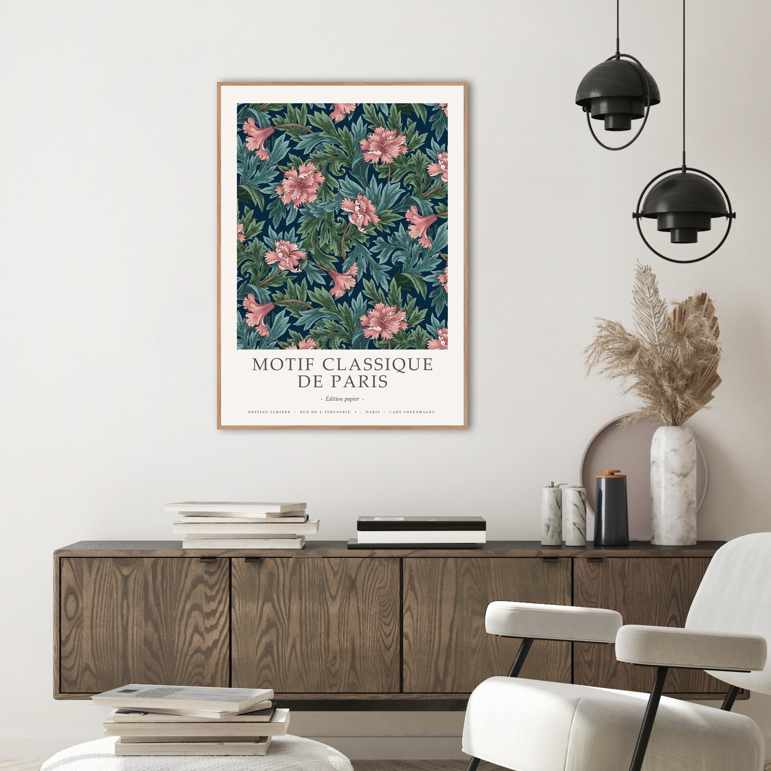 Motif Classique 1 | FRAMED PRINT