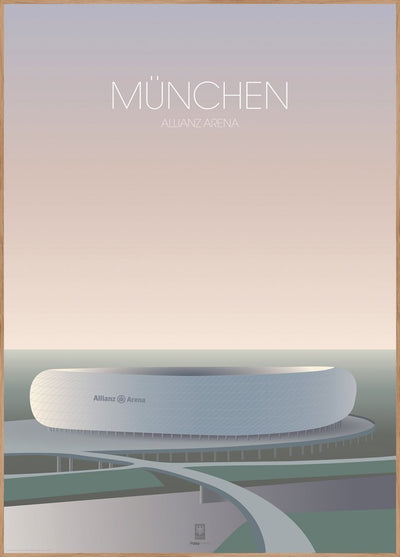 München Allianz Arena | FRAMED PRINT