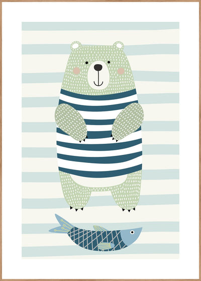 Nordic Bear | FRAMED PRINT