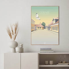 Odense HCA Hus | FRAMED PRINT