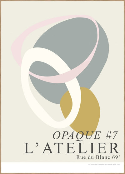 Opaque #7 | FRAMED PRINT