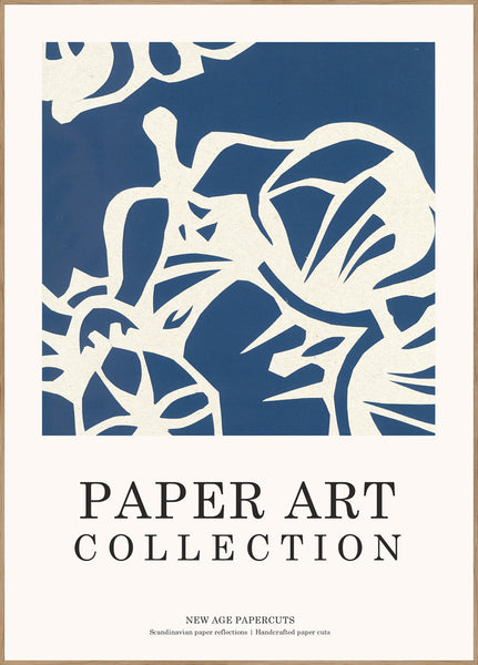 Paper Art 6 | FRAMED PRINT