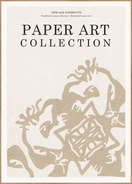Paper Art 7 | FRAMED PRINT