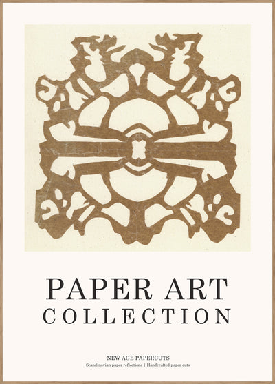Paper Art 9 | FRAMED PRINT