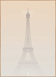 Paris Eiffel Tower | FRAMED PRINT