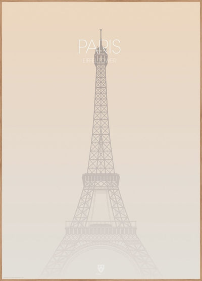 Paris Eiffel Tower | FRAMED PRINT