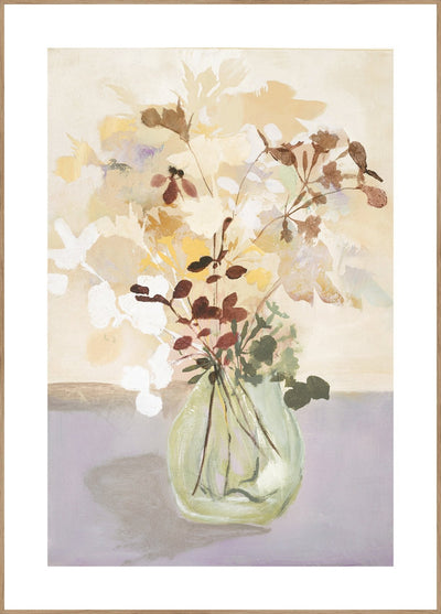 Pastel Flower 2 | FRAMED PRINT