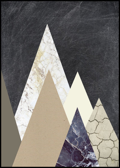 Peaks 2 | FRAMED PRINT