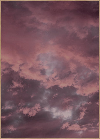 Pink sky | FRAMED PRINT