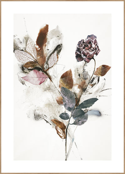 Playing Flower 1 | FRAMED PRINT