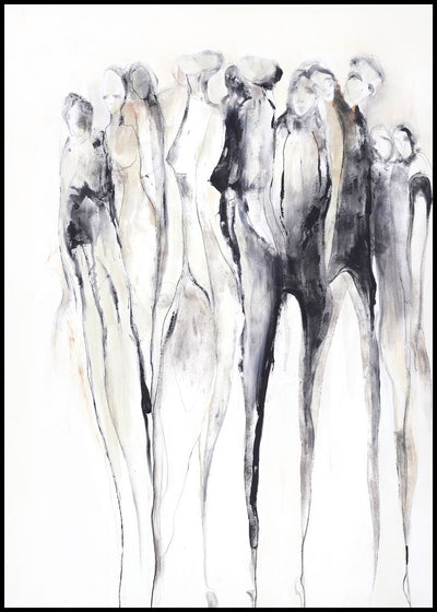 Say yes to the lines 2 | FRAMED PRINT