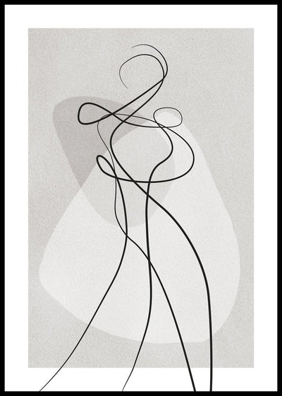 Shape of you 4 | FRAMED PRINT