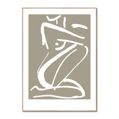 Sketch no 4 | FRAMED PRINT