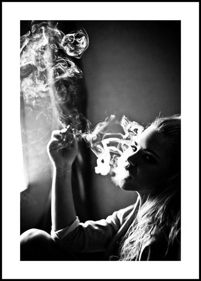 Smoking | FRAMED PRINT