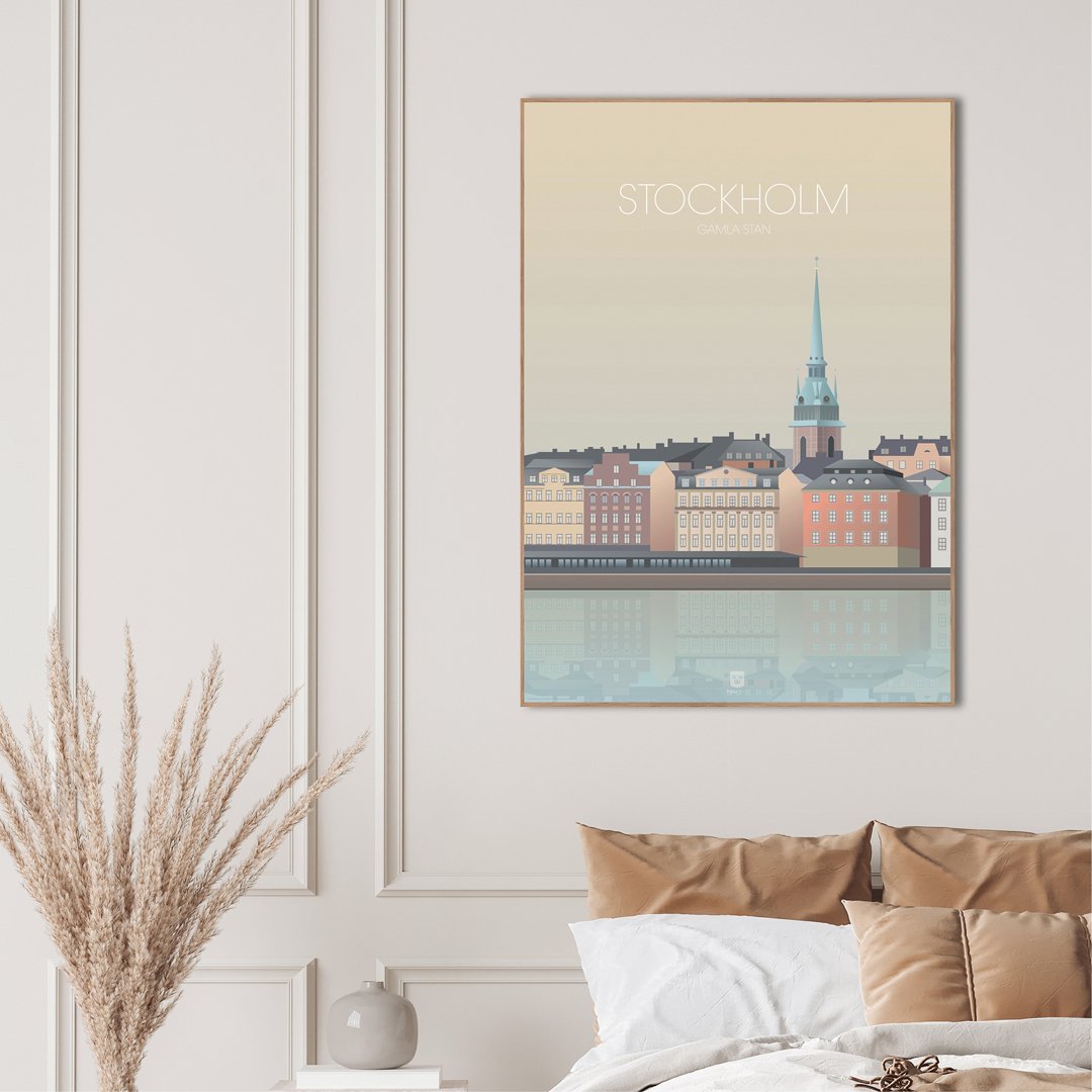 Stockholm gamla stan | FRAMED PRINT