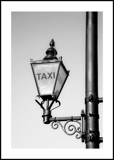 Taxi | FRAMED PRINT