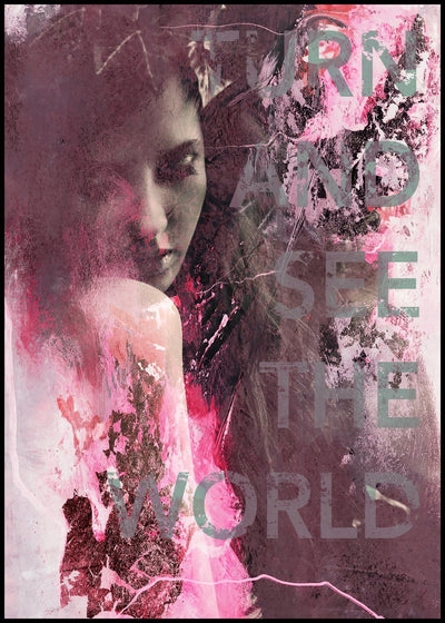 Turn and see | FRAMED PRINT