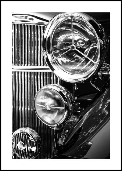 Vintage Car | FRAMED PRINT