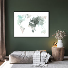 Water world | FRAMED PRINT