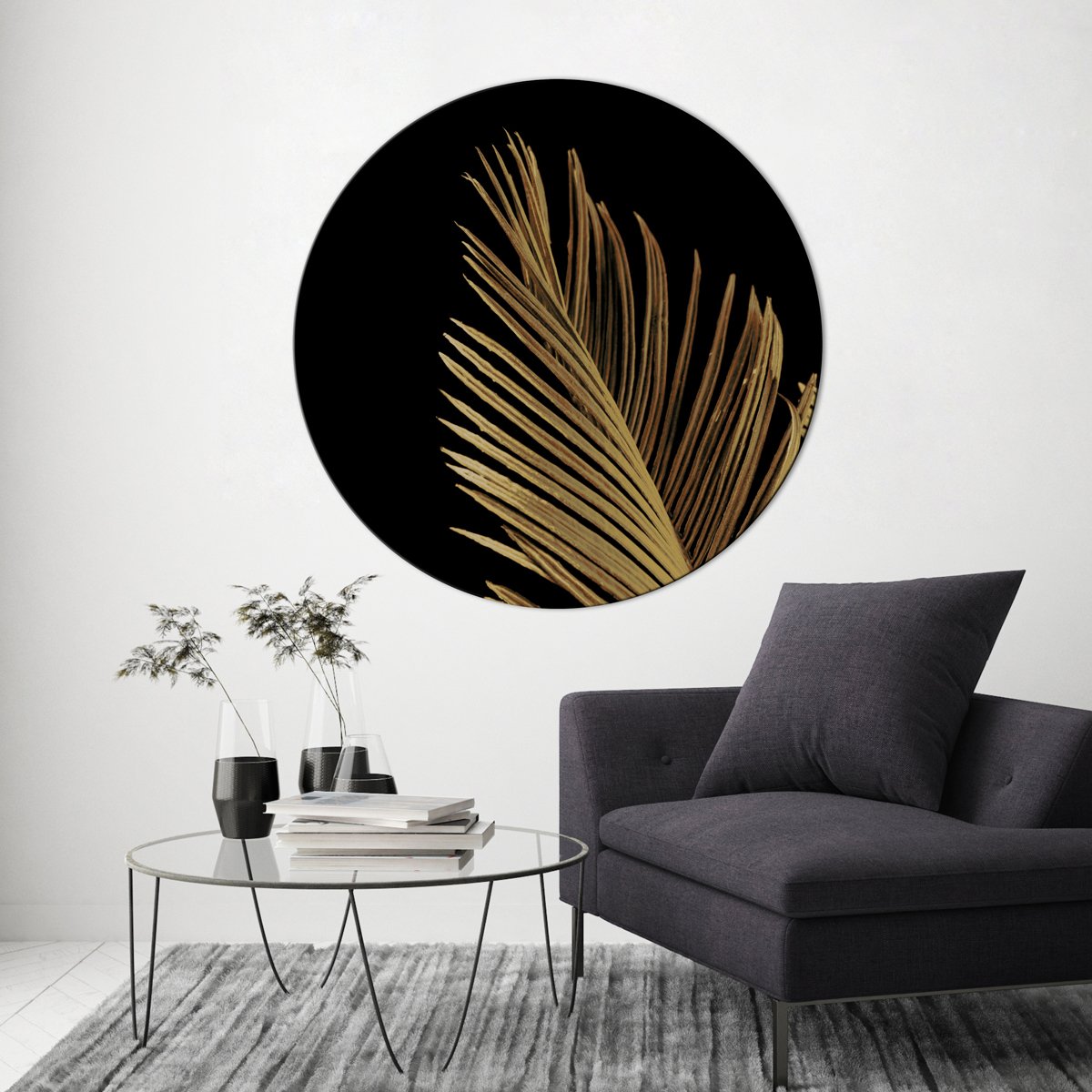 Golden palm 1 | CIRCLE ART